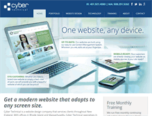 Tablet Screenshot of cybertechnical.com